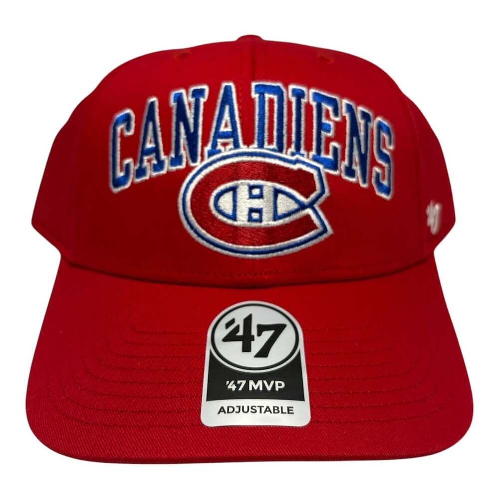 47 Brand Montreal Canadiens MVP Adjustable Hat Red